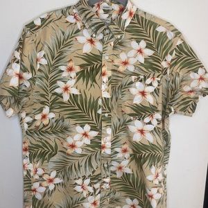 J.Crew Short-sleeve Secret Wash cotton poplin shirt Beige Classic M